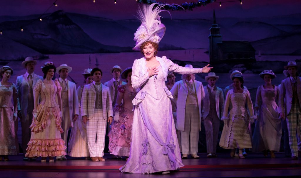 Betty Buckley as matchmaker Dolly Gallagher Levi in 'Hello Dolly!' at Pittsburgh CLO. Photo Credit: Julieta Cervantes