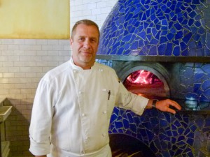 Executive chef Richard Sphatt oversees not only the wood-fired pizza but also the numerous antipastos, pastas, and desserts.