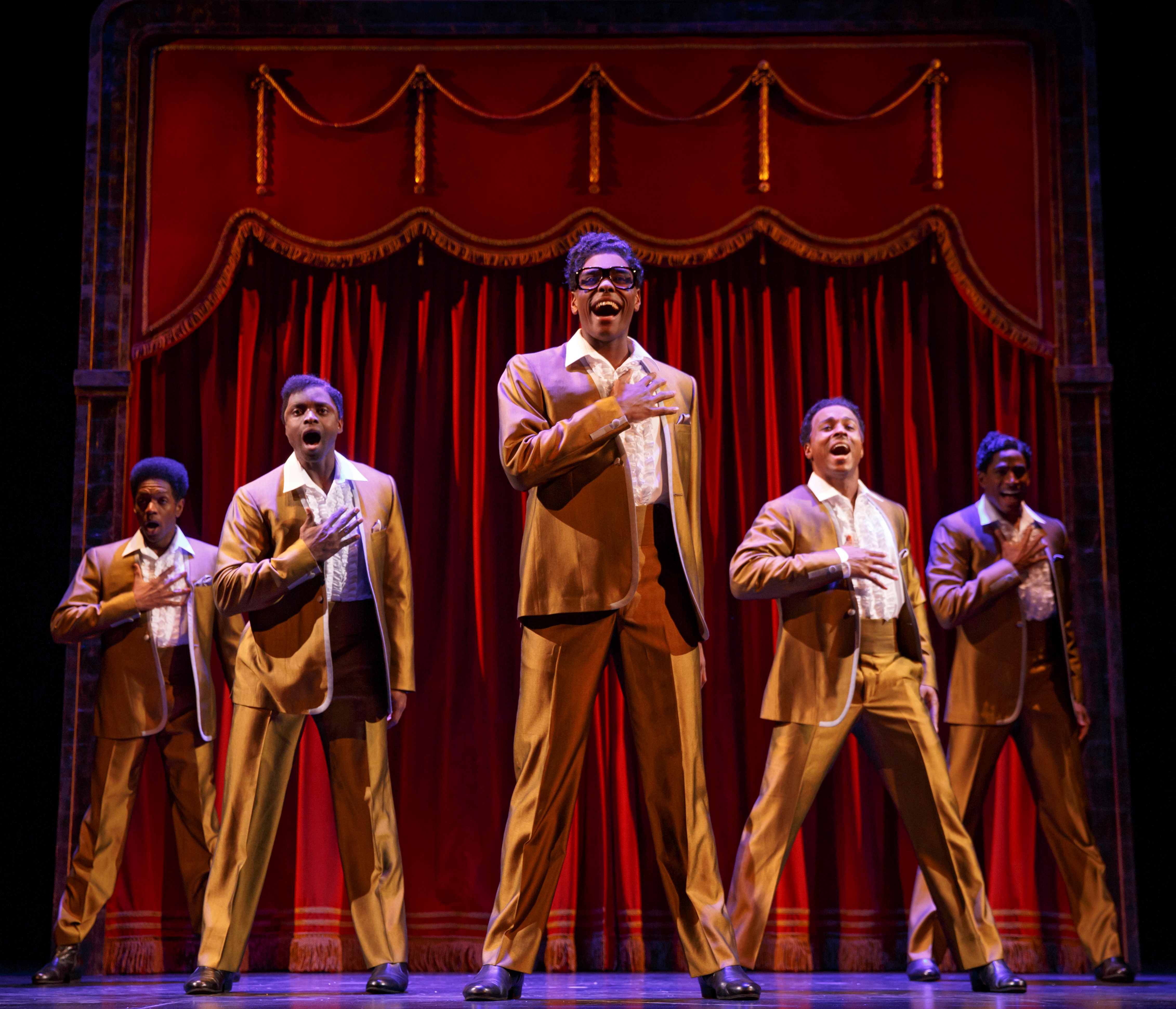 The Temptations "Motown The Musical" First National Tour (c) Joan Marcus, 2014