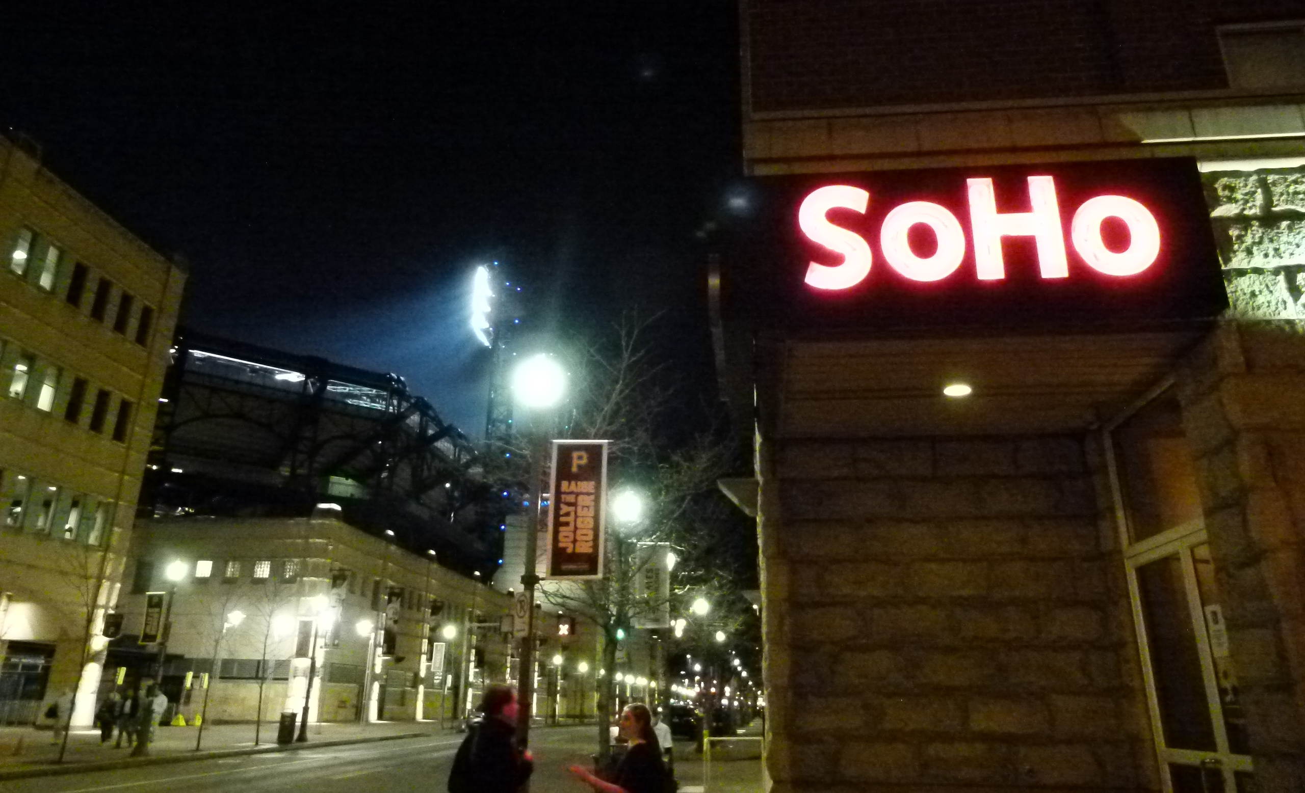 SoHo is just across the street from PNC Park.