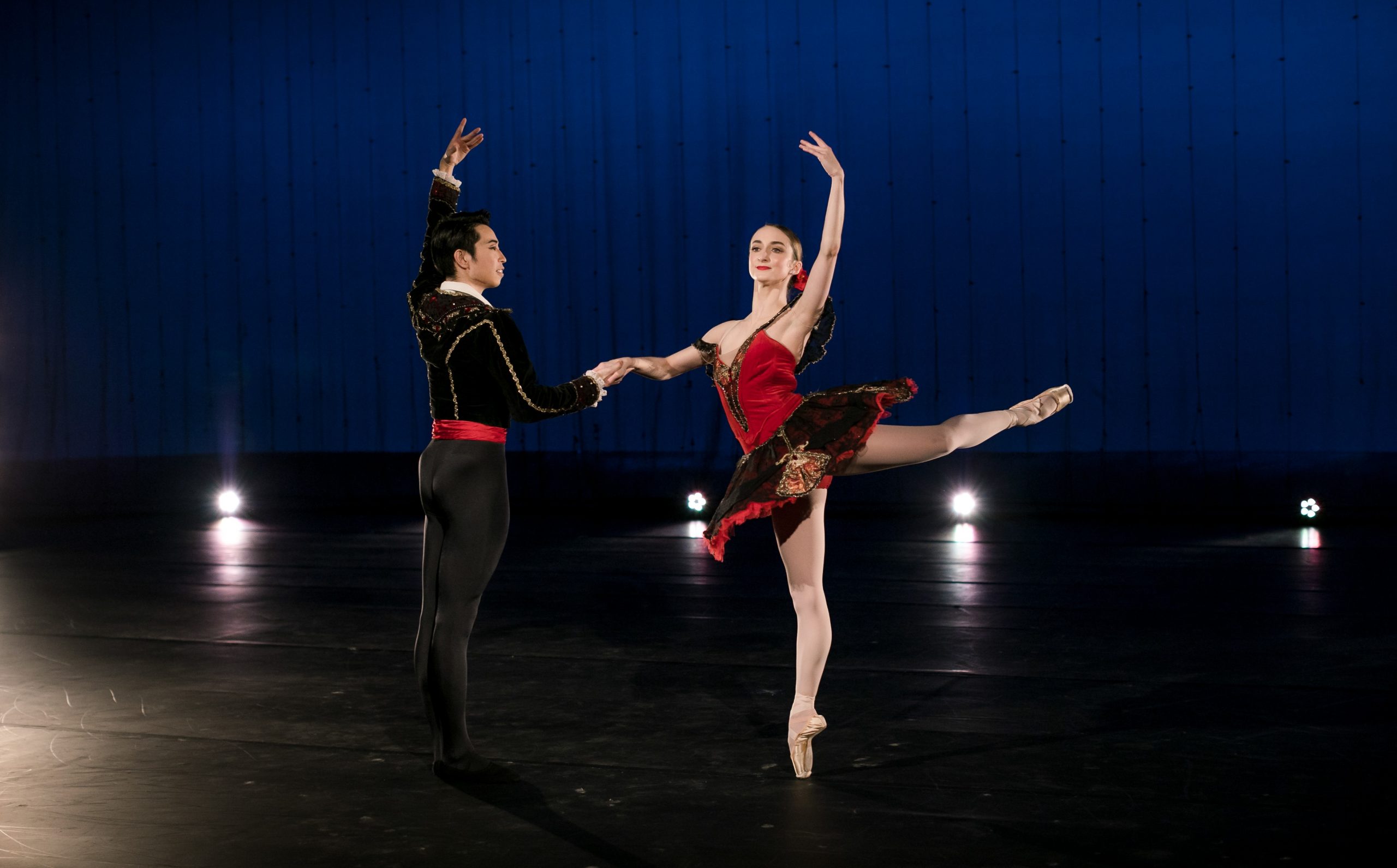 One of the pieces that Pittsburgh Ballet will be performing is from their production of 'Don Quixote.' Pictured are Yoshiaki Nakano and Jessica McCann. (photo: Kelly Petrovich)