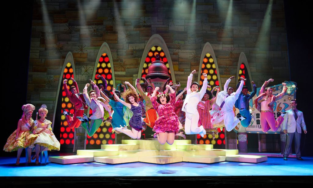 "You Can't Stop The Beat" is a jumpin' number from 'Hairspray.' Niki Metcalf is Tracy Turnblad and company in the PNC Broadway in Pittsburgh production. (Photo: Jeremy Daniel.)