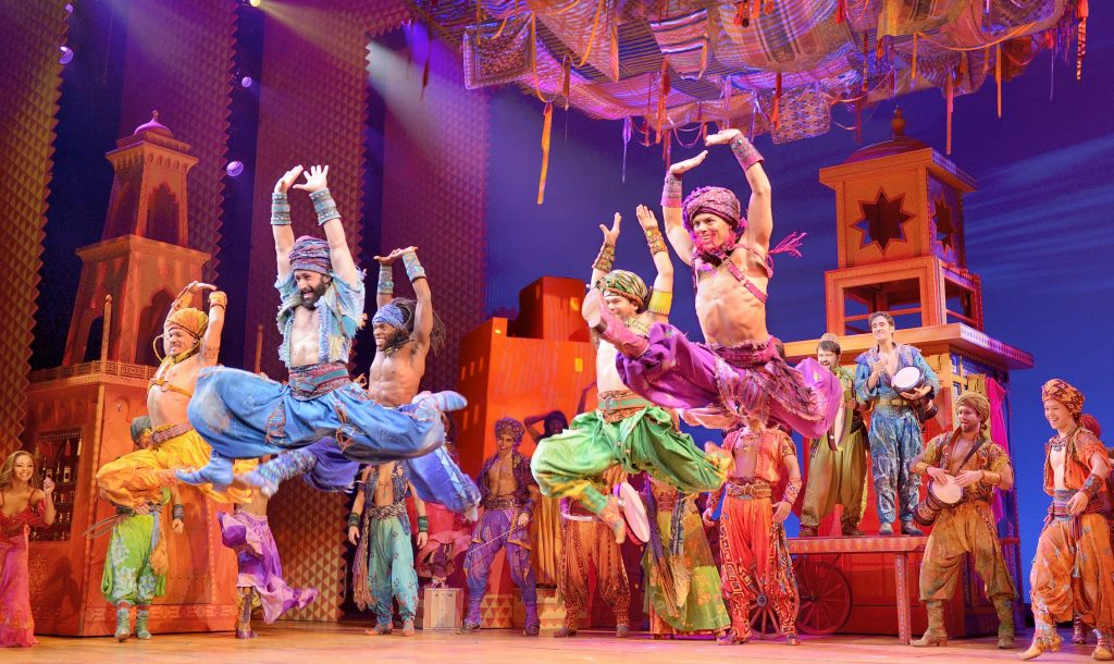 Talk about synchronicity: These dancers are def in synch, and 'Disney's Aladdin' has a certain attribute shared by ALL musicals in this month's Pittsburgh theater schedule. Read about it here!