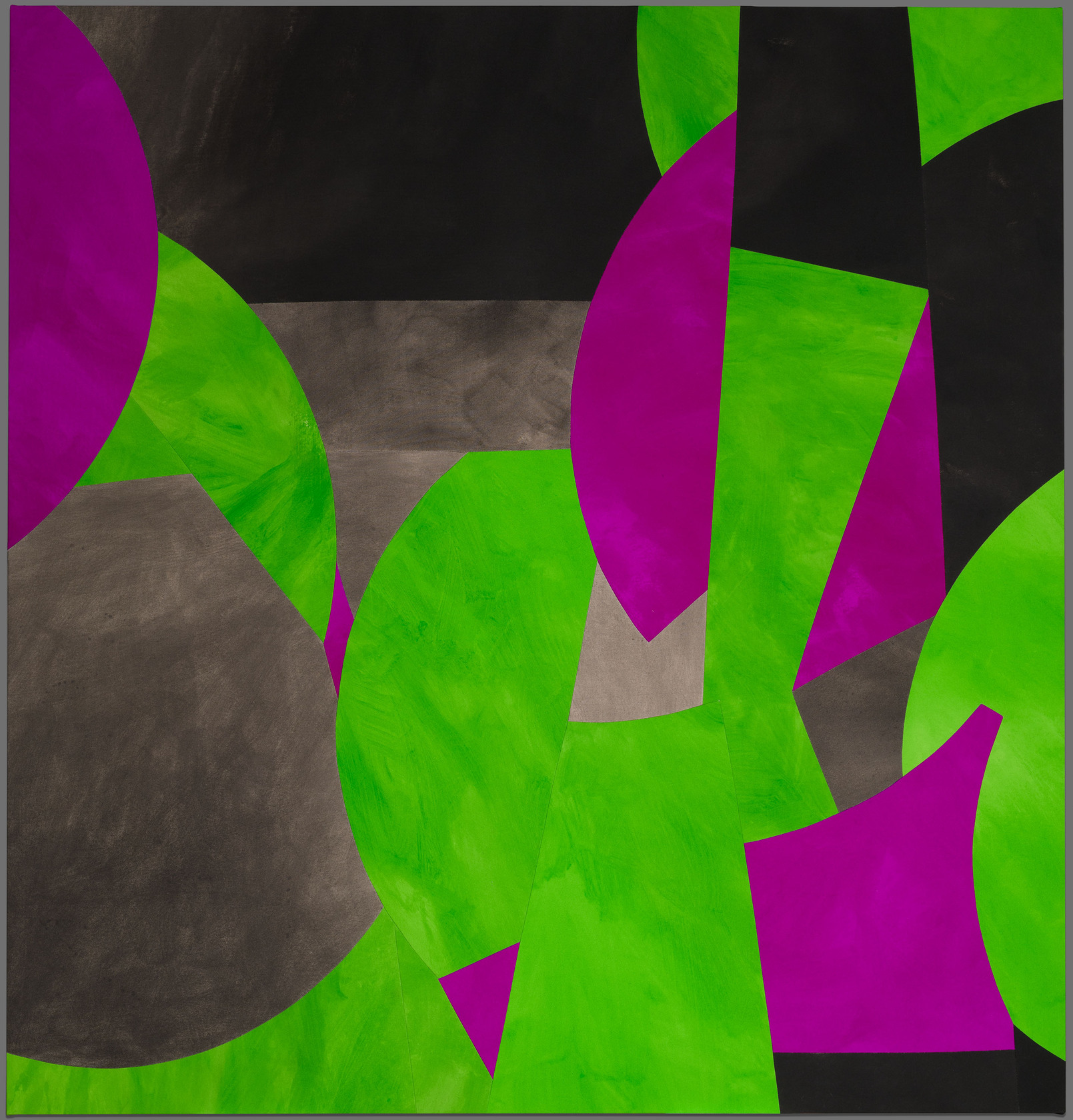 Sarah Crowner's 'Opening Violet and Green' is an eye-opener. (image: Carnegie Museum of Art)